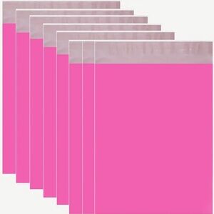 BUY NOW 10 24” x 24” Pink Heavy Duty Poly Mailers